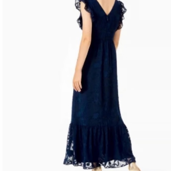 NWT Lilly Pulitzer Autumn Midi/Maxi Dress Size 16 - Picture 2 of 13